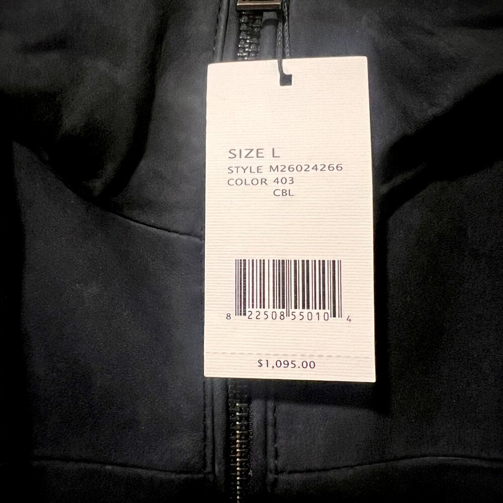 Vince Men's Hooded Suede Leather Jacket, a premium addition to any mans wardrobe - Picture 3 of 6
